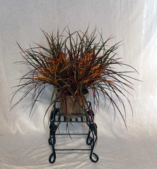 artificial autumn grass bush