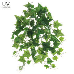 19" Artificial UV Protected English Trailing Ivy Green vine plants 24 Silk Plants Canada