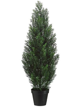 3 foot artificial cedar tree potted for indoor and outdoor