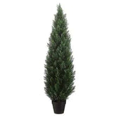 5 Foot Artificial PVC Cedar Tree for Indoor and Outdoor