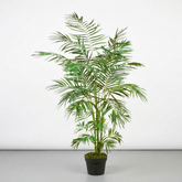 6 Foot Artificial Artificial Silk Areca Palm Tree placed in a neutral background