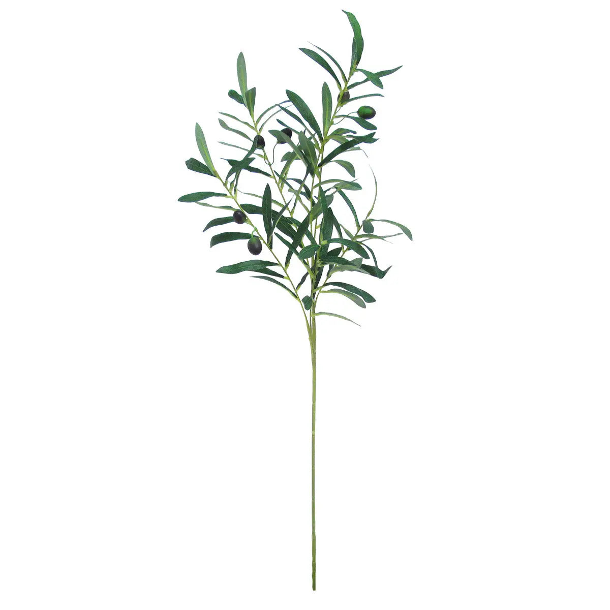 80 inch Artificial Silk Olive Tree Custom Made on Natural Wood Silk Plants Canada