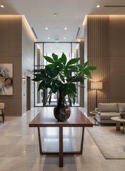 artificial money tree arrangement