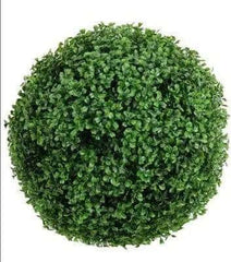 Artificial Flora-13 inch Artificial PVC Boxwood Topiary Ball For Indoor and Outdoor-Silk Plants Canada