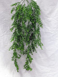 28 inch Artificial PVC Boxwood Leaf Trailing Hanging Bush Vine Silk Plants Canada