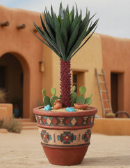 60 inch Artificial PVC Dracaena Plant in a South Western Setting