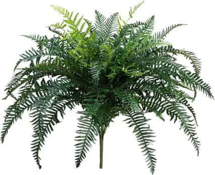 Artificial PVC River Fern Silk Plants Canada