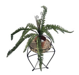 16 inch Artificial Fern PVC Bush x 12 for Indoor and Outdoor
