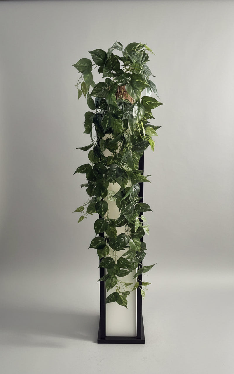 Place the 48  inch Artificial Silk Pothos Golden Ivy trailing