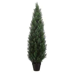 5 Foot Artificial PVC Cedar Tree for Indoor and Outdoor
