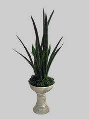 51 inch Snake w 4ppp in Deco Ceramic Container Silk Plants Canada