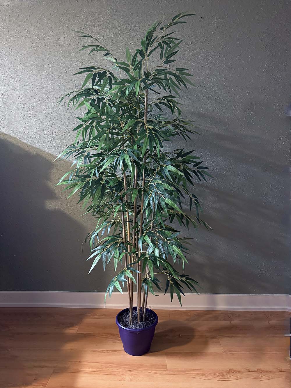 6 foot artificial silk bamboo palm tree MR