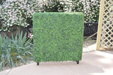 Artificial Boxwood Hedge UV Rated 40x10x40 inches for Indoor and Outdoor Privacy