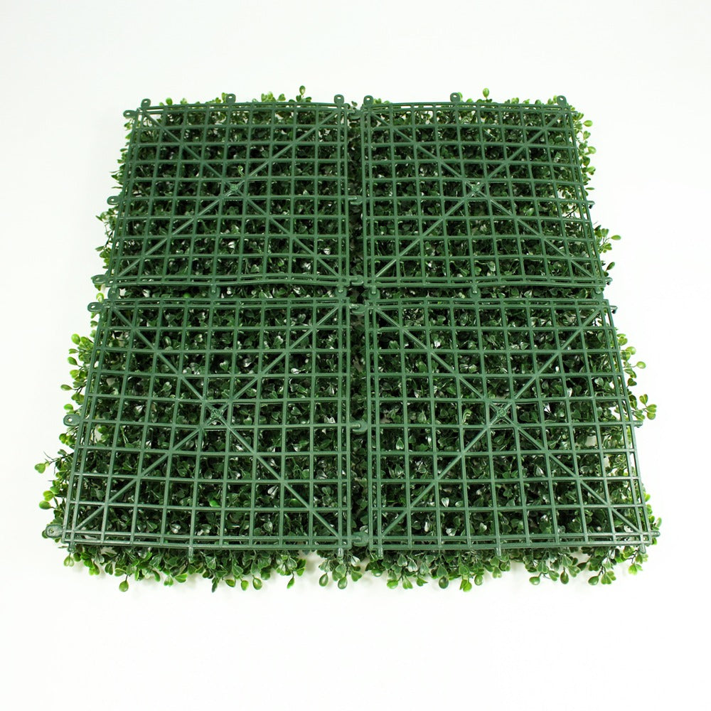 UV Rated Boxwood Mat Back Side of Grid Silk Plants Canada