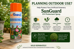 SunGuard UV Protectant Spray for artificial plants and greenery exposed to outdoor elements