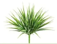Artificial Flora-12 inch Artificial PVC Vanilla Grass Plant Green-Silk Plants Canada