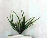 16 inch Artificial PVC Onion Grass Bush Brown Green - Silk Plants Canada 