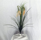 24 inch Artificial PVC Wheat Stems with assorted PVC Grasses