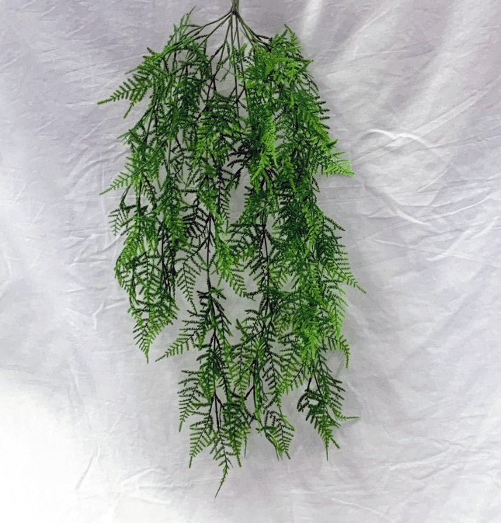28 inch Artificial PVC Pinus or Plumosa Trailing Bush Vine - Silk Plants Canada