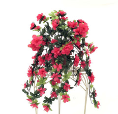 32-inch Artificial Silk Azalea Ivy Trailing Bush Vine Beauty Silk Plants Canada
