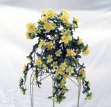 32 inch Artificial Silk Azalea Trailing Bush Vine Yellow