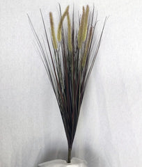 34 inch Artificial PVC Dog Tail Plant with assorted PVC Grasses for Home or Office or for Indoor Silk Plants Canada