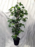 48 inch Artificial Silk Japanese Maple Marijuana Tree | Silk Plants Canada