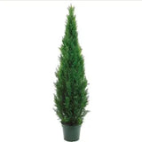 6 Foot Artificial PVC Cedar Tree for Indoor and Outdoor Silk Plants Canada