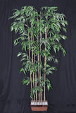 7 Foot Artificial Silk Bamboo Wall Planters Made for Privacy Silk Plants Canada