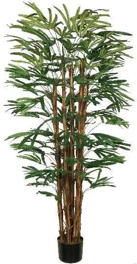 90 inch Artificial Silk Lady Finger Palm Tree Silk Plants Canada