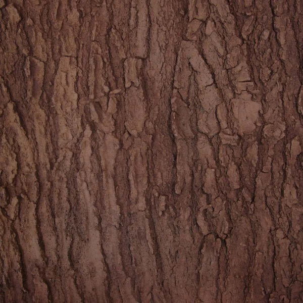 Artificial Fake Maple or Oak Tree Bark Dark Brown
